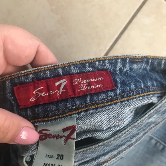 Seven7 jeans size 20 - Picture 2 of 4